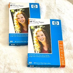 HP Premium Photo Paper 60 Sheets 4x6 set of 2 New